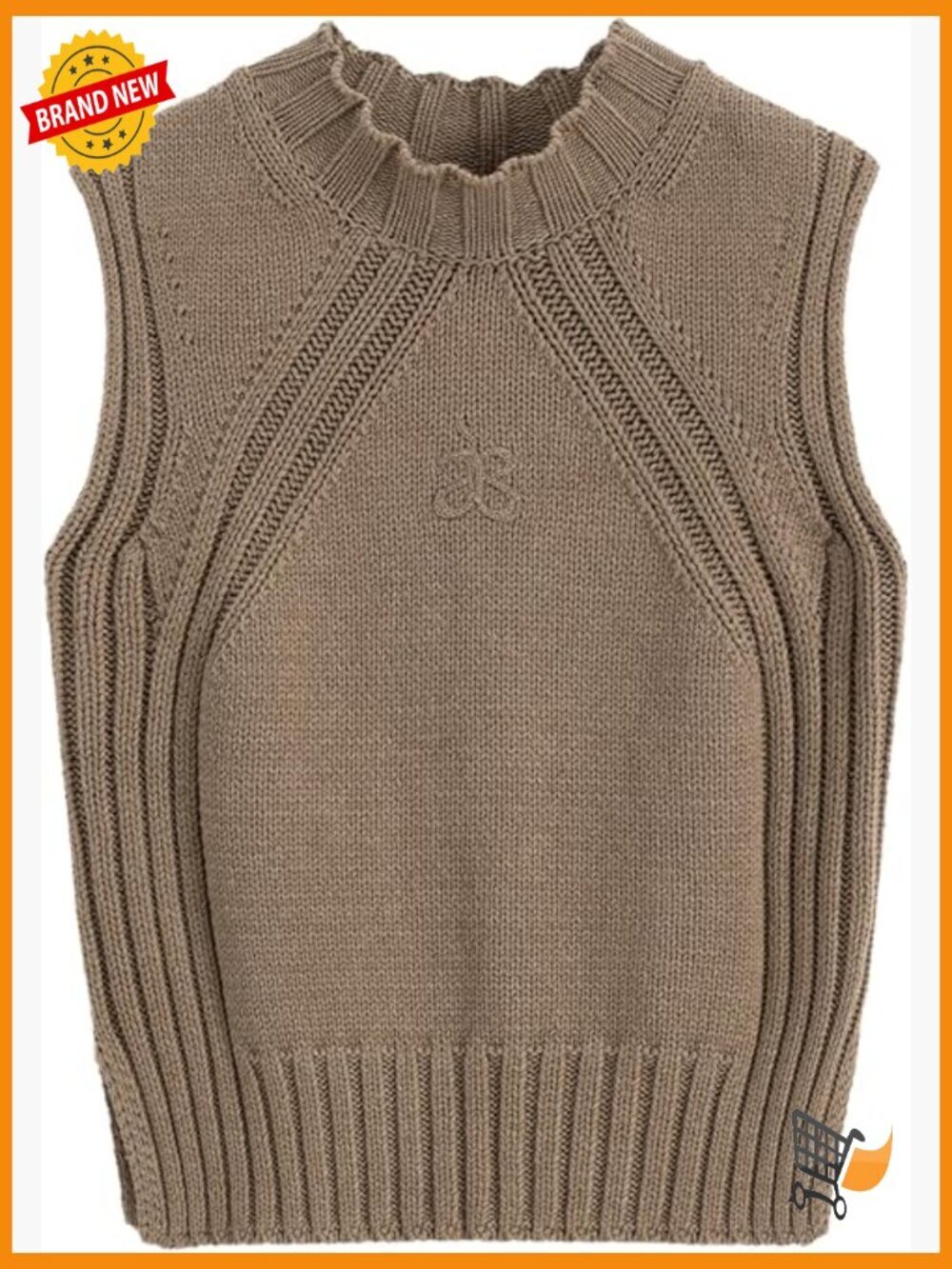 Sleeveless Knit Sweater Vest Mock Neck Lightweight Summer Outfits